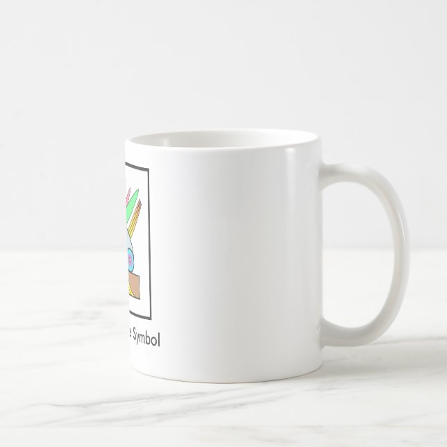 Salome Peace Symbol Coffee Mug (Right)