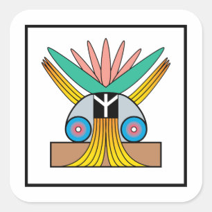 Salome Peace Symbol Sticker