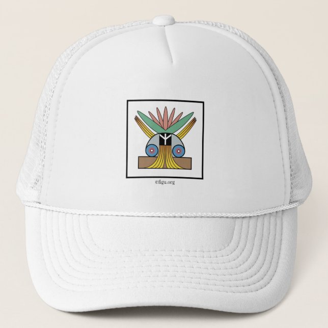 Salome Peace Trucker Hat (Front)