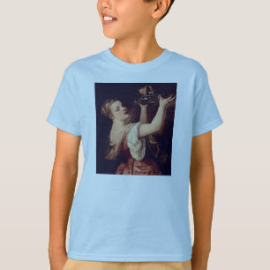 Salome With The Head Of John The Baptist By Tizian T-Shirt