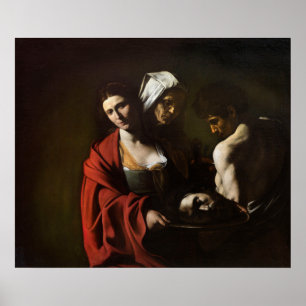 Salome with the Head of John the Baptist Poster