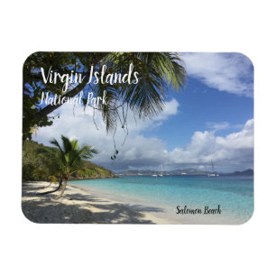 Salomon Beach, St. Thomas Island, Virgin Islands Magnet
