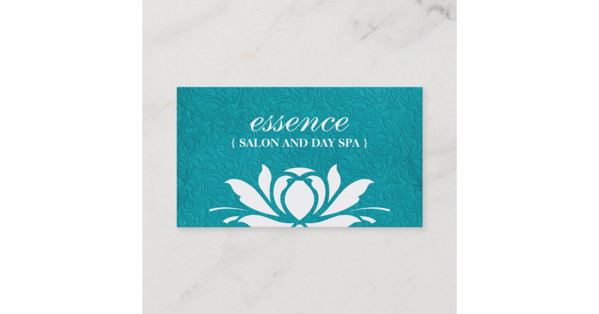 Salon And Day Spa Business Cards | Zazzle