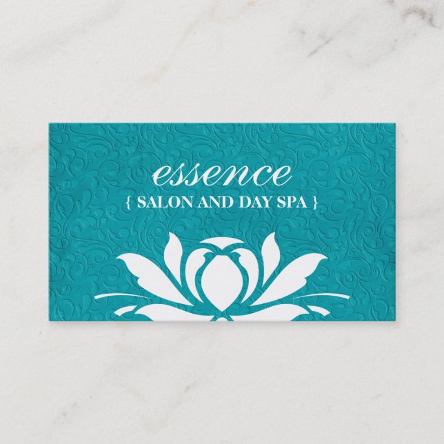 Salon and Day Spa Business Cards (Front)