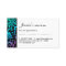 Salon Appointment Card Butterfly Woman GBP
