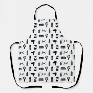 Salon & Barber Hairdresser Pattern CUSTOM COLOR Apron