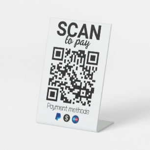 Salon & Beauty QR Code Sign   Social Media, Review