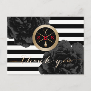 Salon Building Solution Business Thank You Postcard