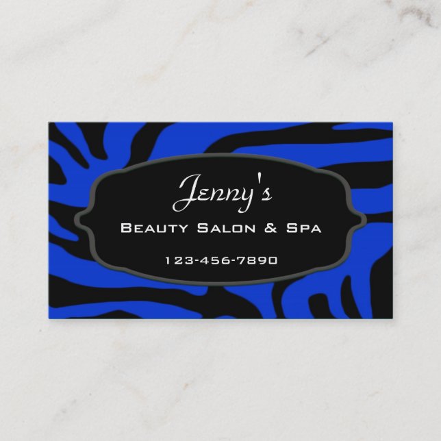 Salon Business Card (Front)