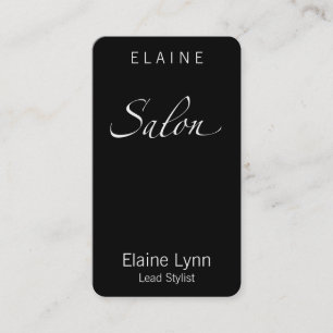Salon Business Card