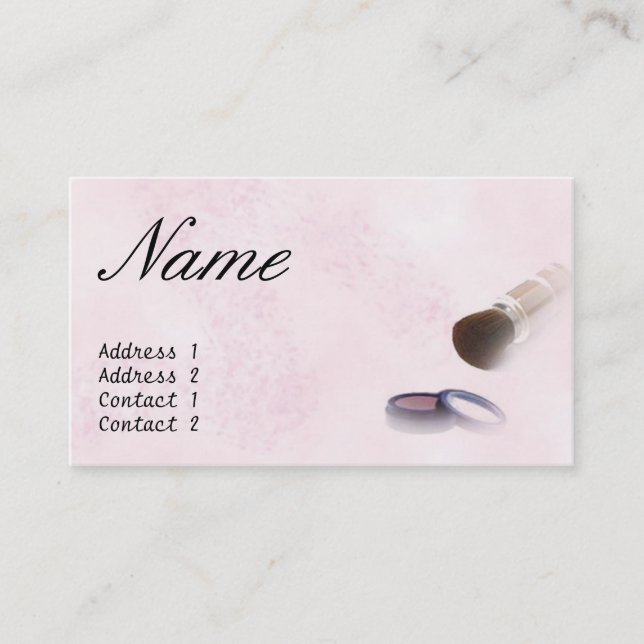 Salon Business Card (Front)