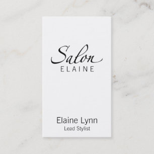 Salon Business Card