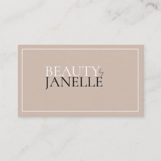 Salon Business Card Hair Salon Stylist