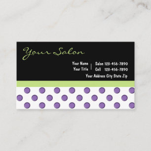 Salon Business Cards