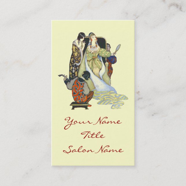 Salon Business/Profile Card (Front)