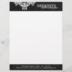 Salon Chandelier Letterhead