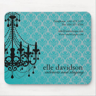 Salon Chandelier Mousepad