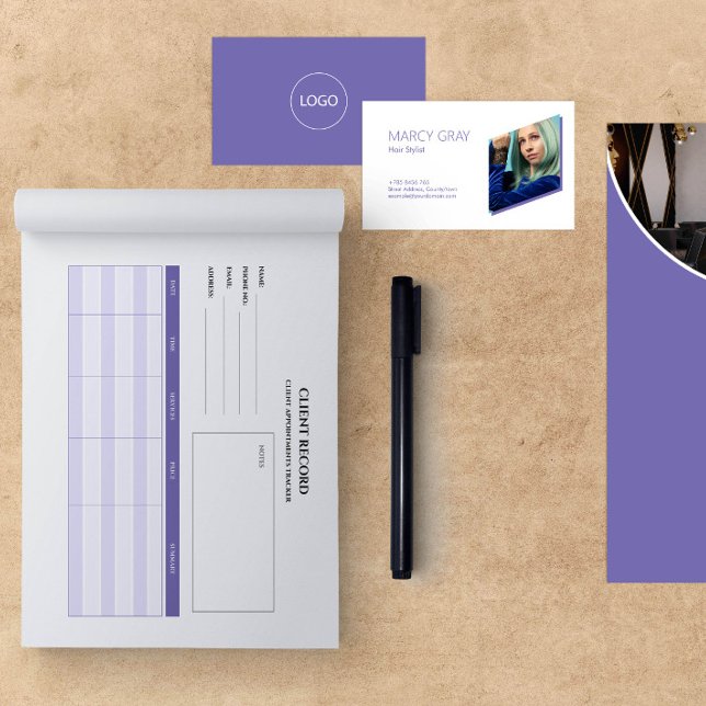 Salon Client Tracking Custom Notepad (Creator Uploaded)