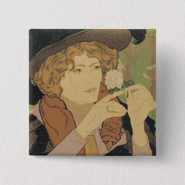 Salon des Cent 15 Cm Square Badge (Front)