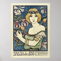 Salon Des Cent by Paul Berthon