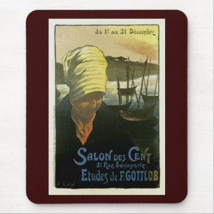 Salon Des Cent ~ Etudes de F. Gottlob Mouse Mat