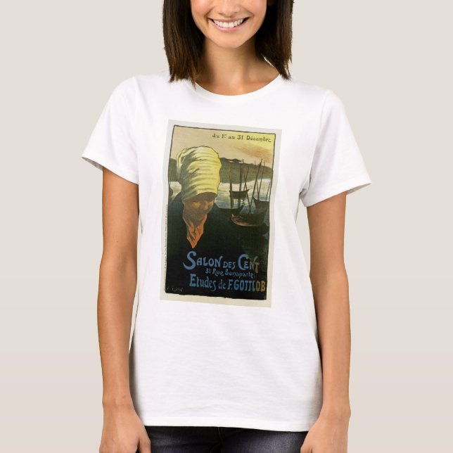 Salon Des Cent ~ Etudes de F. Gottlob T-Shirt (Front)