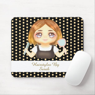 Salon Hairstylist Mouse Mat