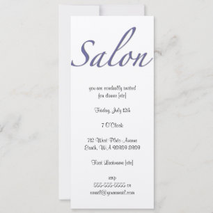 Salon Invitation