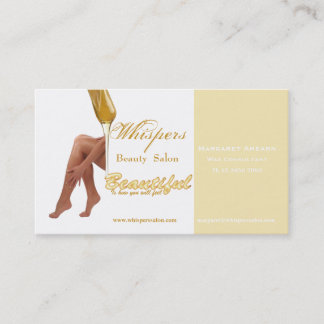 Salon legs Business Card