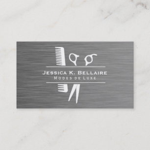 Salon Modern Luxe Appointment Card