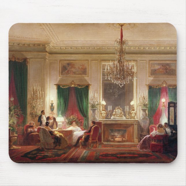 Salon of Princess Mathilde Bonaparte Mouse Mat (Front)