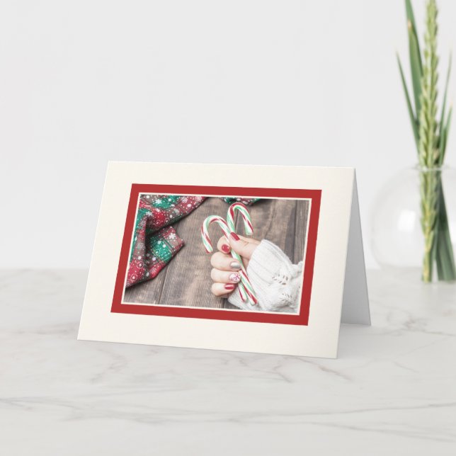 Salon or spa Christmas/Holiday  Holiday Card (Front)