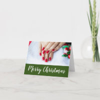Salon or spa Christmas/Holiday  Holiday Card