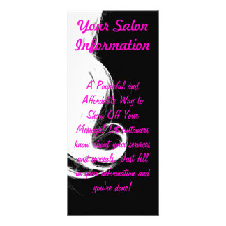 salon rack card template