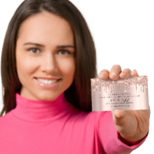 Salon Referral Card Spark Makeup Lashes Nails Wax