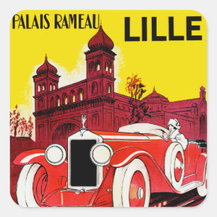Salon Regional De L'Automobile ~ Lille Square Sticker