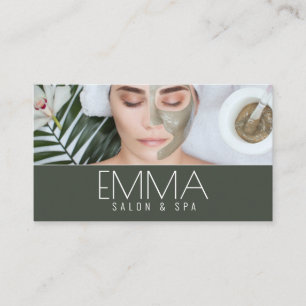 Salon & Spa Aesthetician Business Card