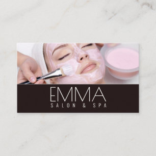 Salon & Spa Aesthetician Business Card