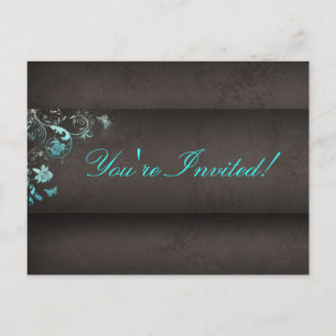 Salon Spa Butterfly Postcard Invitation