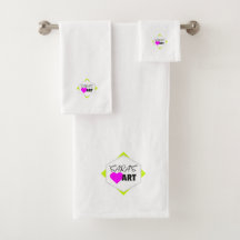 Salon Spa Logo Towel