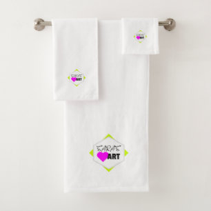 Salon Spa Logo Towel