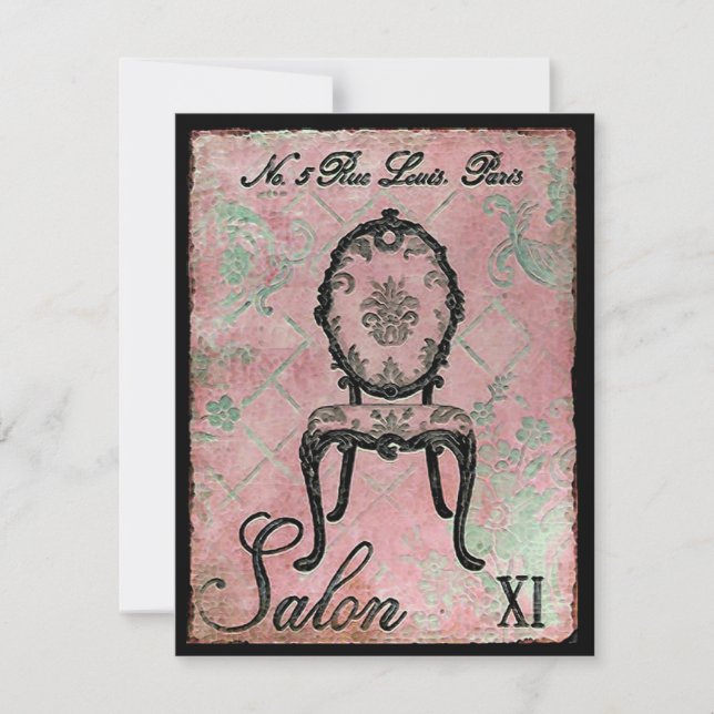Salon XI ~ Invitation (Front)
