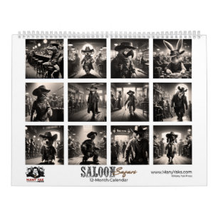 Saloon Safari Calendar