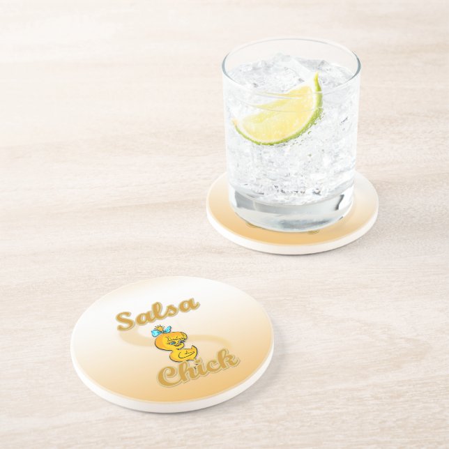 Salsa Chick Coaster (Side)