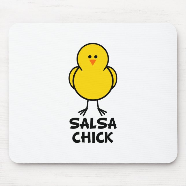 Salsa Chick Mouse Mat (Front)
