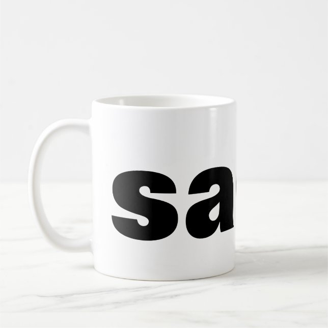 salsa coffee mug (Left)
