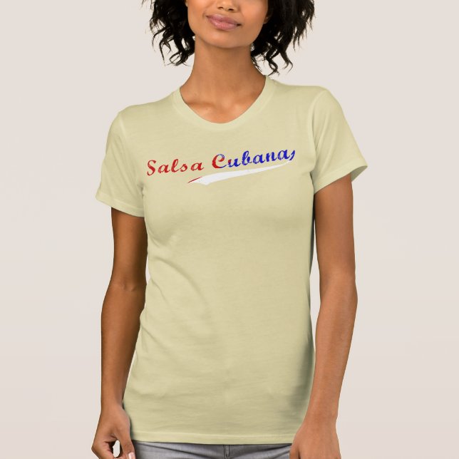 Salsa Cubana Dance Shirt (Front)