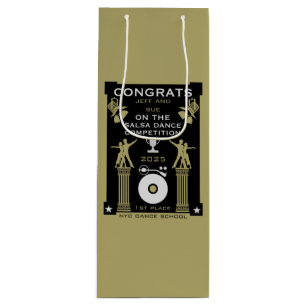 Salsa Dance Competition Winners Wine Gift Bag