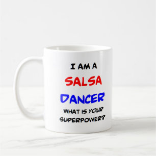 salsa dancer coffee mug