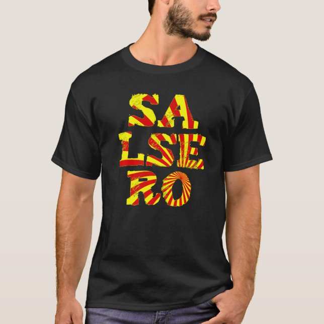 Salsa Dancer Salsero   T-Shirt (Front)